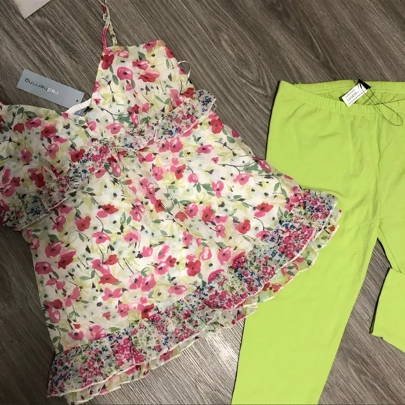 NWT|  Floral Camisole & Leggings “Set” - Picture 2 of 9